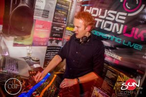 Phil West DJing for HouseNationUK at Sun Lounge Derby